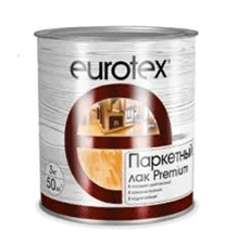 Лак для паркета "Eurotex-Premium" глянц., объем 0,8л