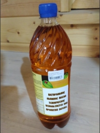 Натуральное льняное техническое масло,  1 литр
